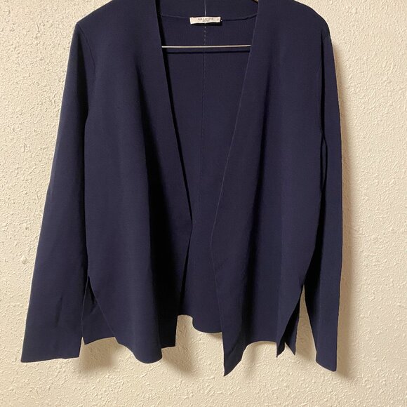 MM. Lafleur Woolf Jardigan Navy Size +1 - Picture 1 of 6